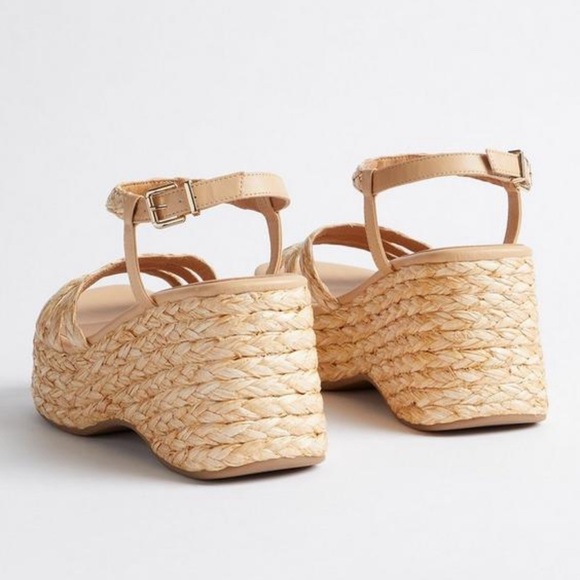 Torrid All Over Raffia Platform Wedge (ww) - Picture 2 of 5